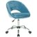 Left Zoom. AveSix - Milo 5-Pointed Star Velvet Office Chair - Royal.