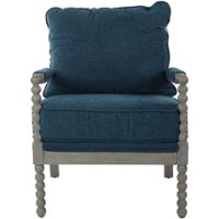 OSP Home Furnishings - Abbott Chair - Azure - Front_Zoom