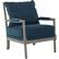 Left Zoom. OSP Home Furnishings - Abbott Chair - Azure.
