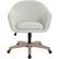 Front. OSP Home Furnishings - Nora 5-Pointed Star Plush Padded Office Chair - Dove.