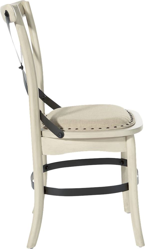 Inspired By Bassett Transitional Dining Chairs Set Of 2 White Bp Aledc Aw Best Buy