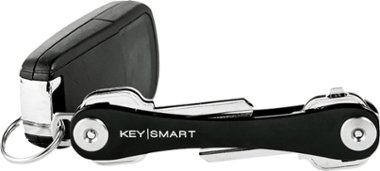 KeySmart - Original Compact Key Holder - Black - Front_Zoom