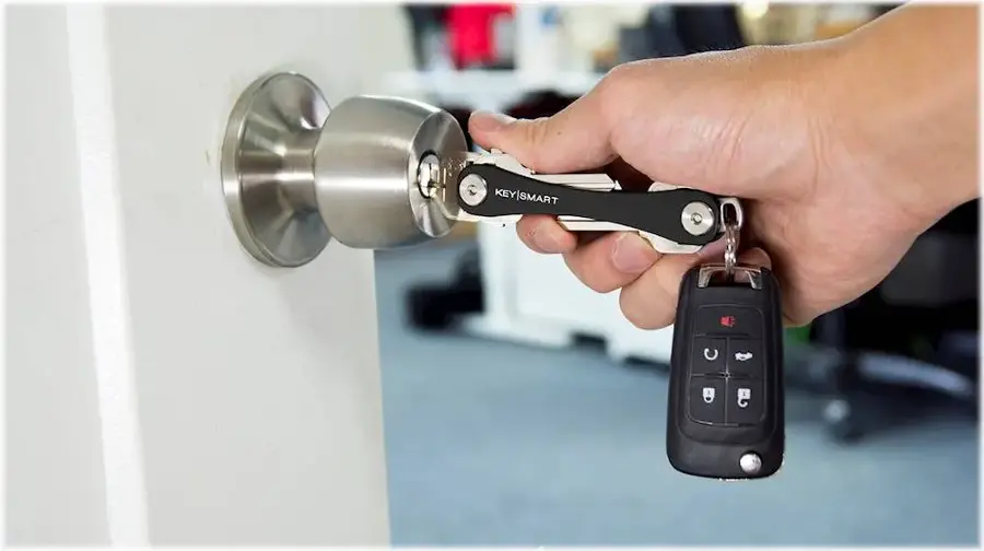 Alt View 14. KeySmart - Original Compact Key Holder - Black.