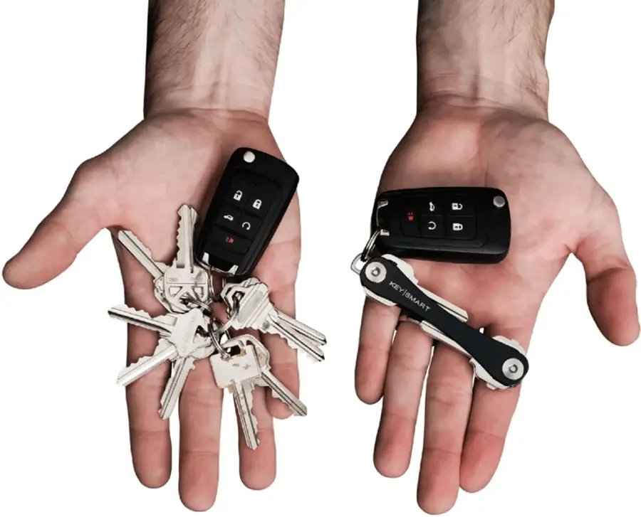 Alt View 17. KeySmart - Original Compact Key Holder - Black.