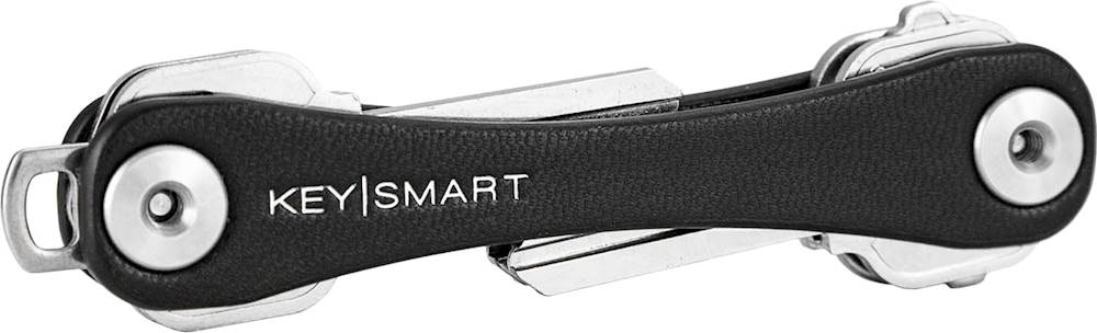 Best Buy: KeySmart Leather Compact Key Holder; Black Black KS019