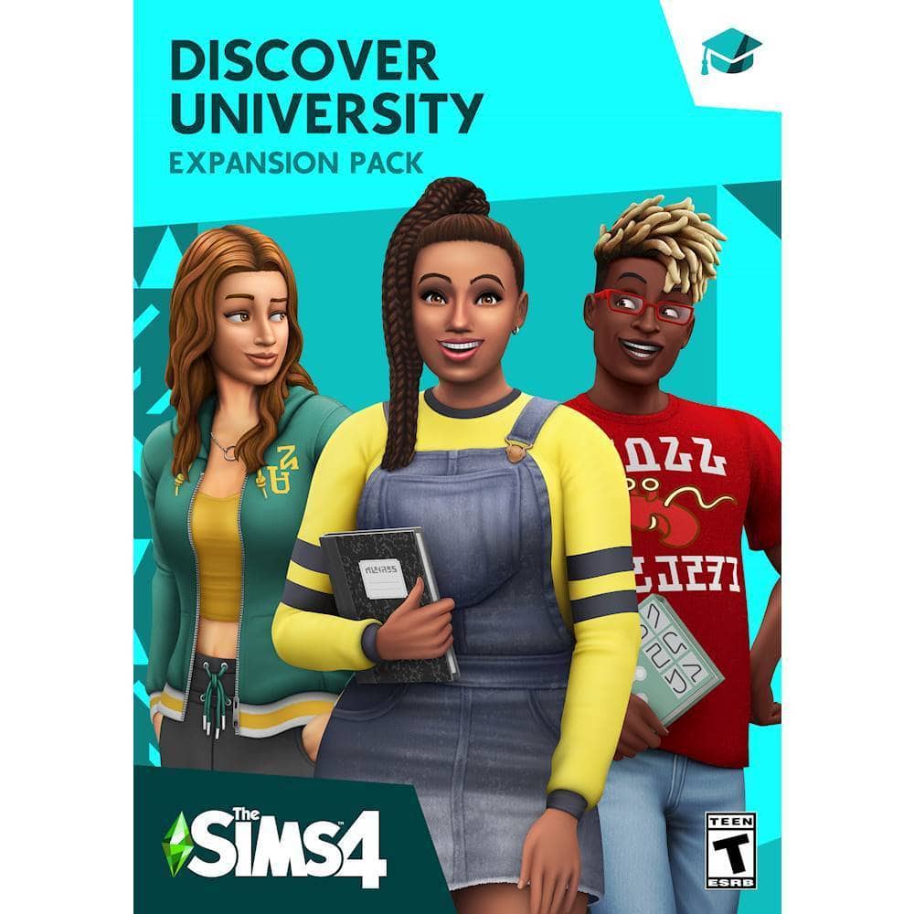 The Sims 4 Discover University Expansion Pack.