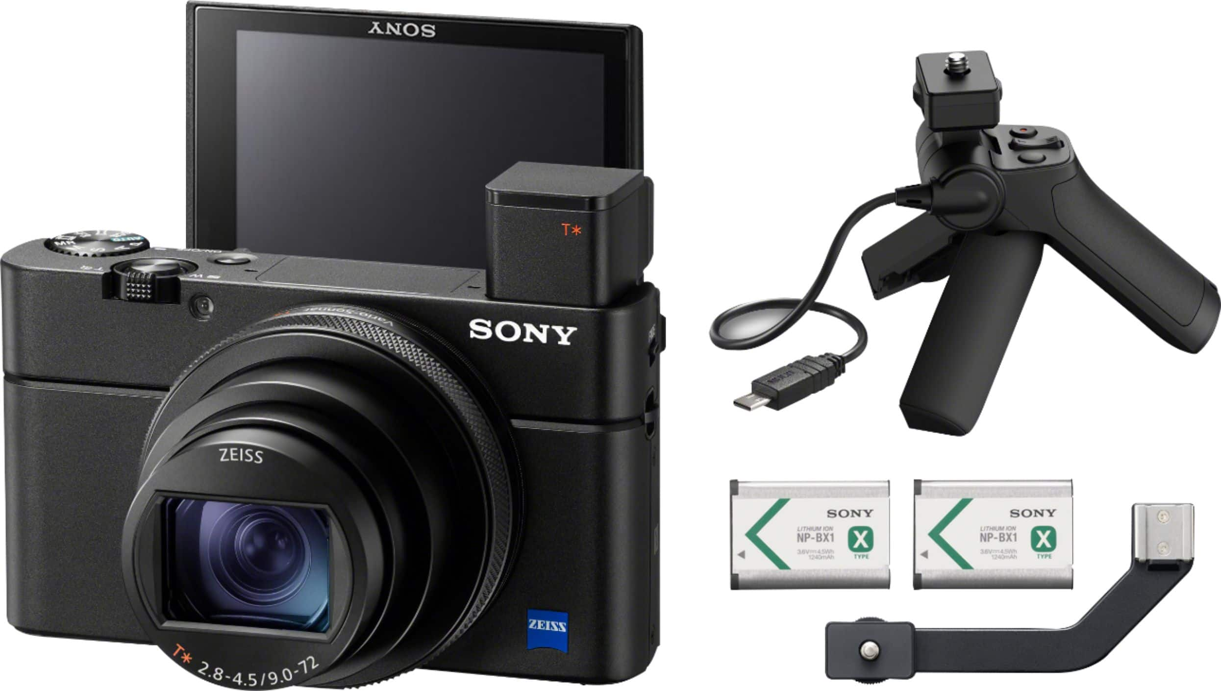 Sony Cyber-shot DSC-RX100 VII 20.1-Megapixel Shooting Grip Kit