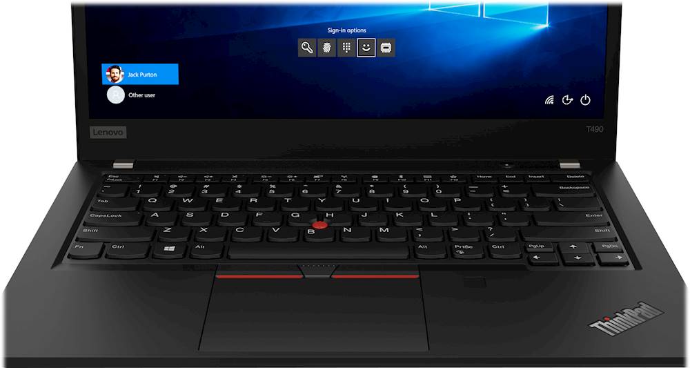 Print svinge Hjelm Best Buy: Lenovo ThinkPad T490 14" Touch-Screen Laptop Intel Core i7 16GB  Memory 512GB Solid State Drive Black 20N20046US