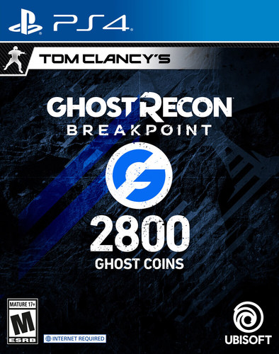 Tom Clancy's Ghost Recon Breakpoint 2,800 Ghost Coins - PlayStation 4 [Digital]