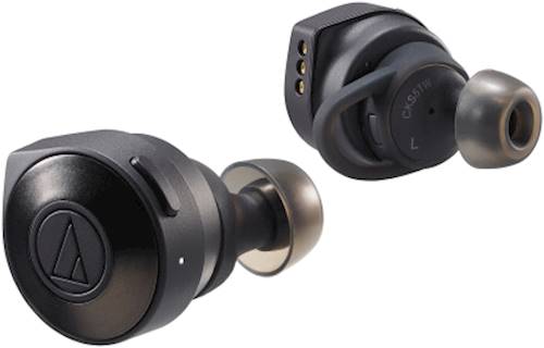 Audio-Technica - Solid Bass ATH-CKS5TW True Wireless In-Ear Headphones - Black