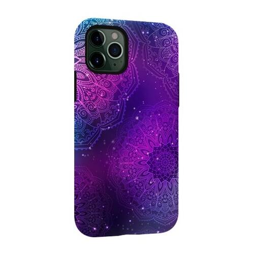 ArtsCase - StrongFit Designers Tough S Modern Purple Mandala Case for Apple® iPhone® 11 Pro - Purple/Pink