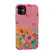 Angle. ArtsCase - StrongFit Designers Tough S Assorted Spring Flowers Case for Apple® iPhone® 11 - Yellow/Red/Pink/Green/Blue.