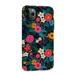 Angle Zoom. ArtsCase - StrongFit Designers Tough S Flowers Pattern Case for Apple® iPhone® 11 Pro Max - Yellow/Red/Pink/Green/Blue.