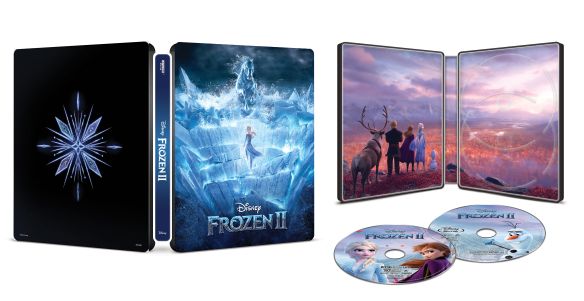 Frozen II [SteelBook] [Includes Digital Copy] [4K Ultra HD Blu-ray/Blu-ray] [Only @ Best Buy] [2019]