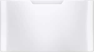 GE - Washer/Dryer Laundry Pedestal with Storage Drawer - White