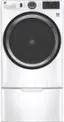 Alt View 11. GE - Washer/Dryer Laundry Pedestal with Storage Drawer - White.