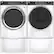 Alt View 17. GE - 7.8 Cu. Ft. 12-Cycle Electric Dryer - White.