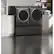 Alt View 18. GE - 7.8 Cu. Ft. 12-Cycle Electric Dryer with Steam - Diamond Gray.