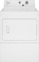 Whirlpool - 7.4 Cu. Ft. Electric Dryer with High-Velocity Airflow System - White - Front_Zoom