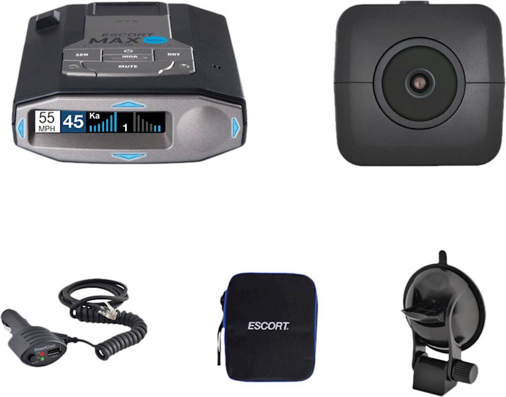 Escort Max 360c Radar Detector And M1 Dash Cam Bundle 0100043 1 Best Buy