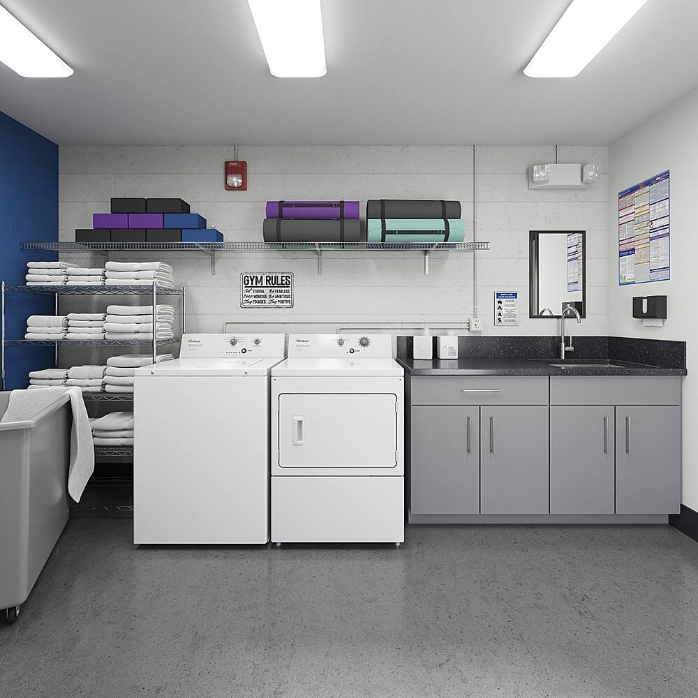 Whirlpool 7.4 Cu. Ft.Gas Dryer with High Velocity Airflow System White