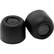 Front. Comply - TrueGrip Pro Ear Tips (3-Pack) - Black.