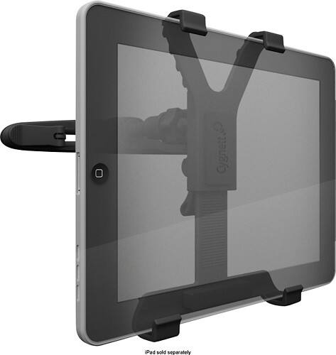 Angle Standard. Cygnett - CarGo Headrest Mount for Apple® iPad®.