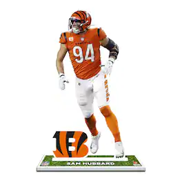 UPI Marketing - Sam Hubbard Cincinnati Bengals 12'' Player Standee Desktop Display - Multicolor