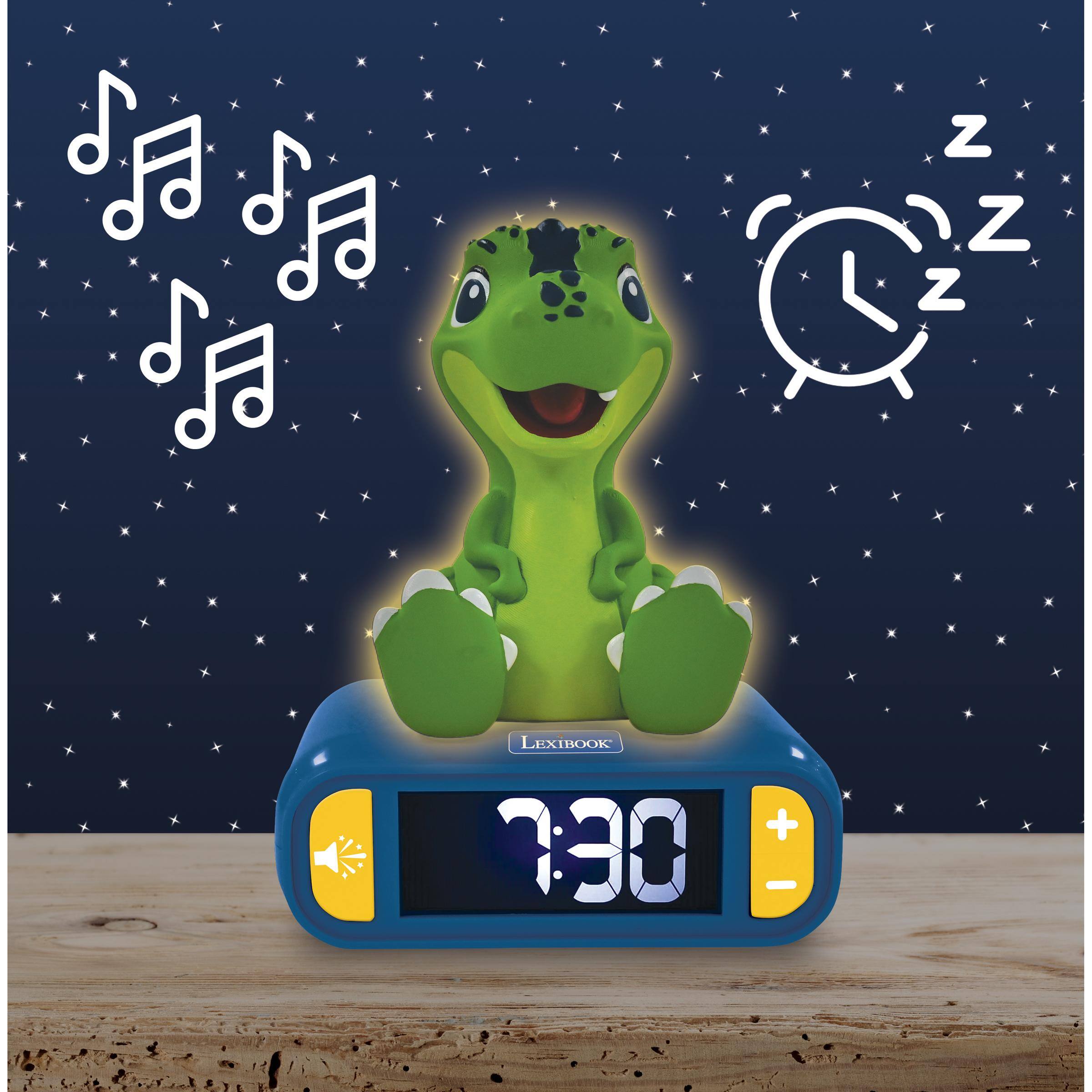Jj  
Z Z Z  
LEXIBOOK 7:30  
+ -