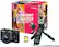 Front. Canon - EOS M200 Mirrorless Camera with EF-M 15-45mm Lens Content Creator Kit - Black.