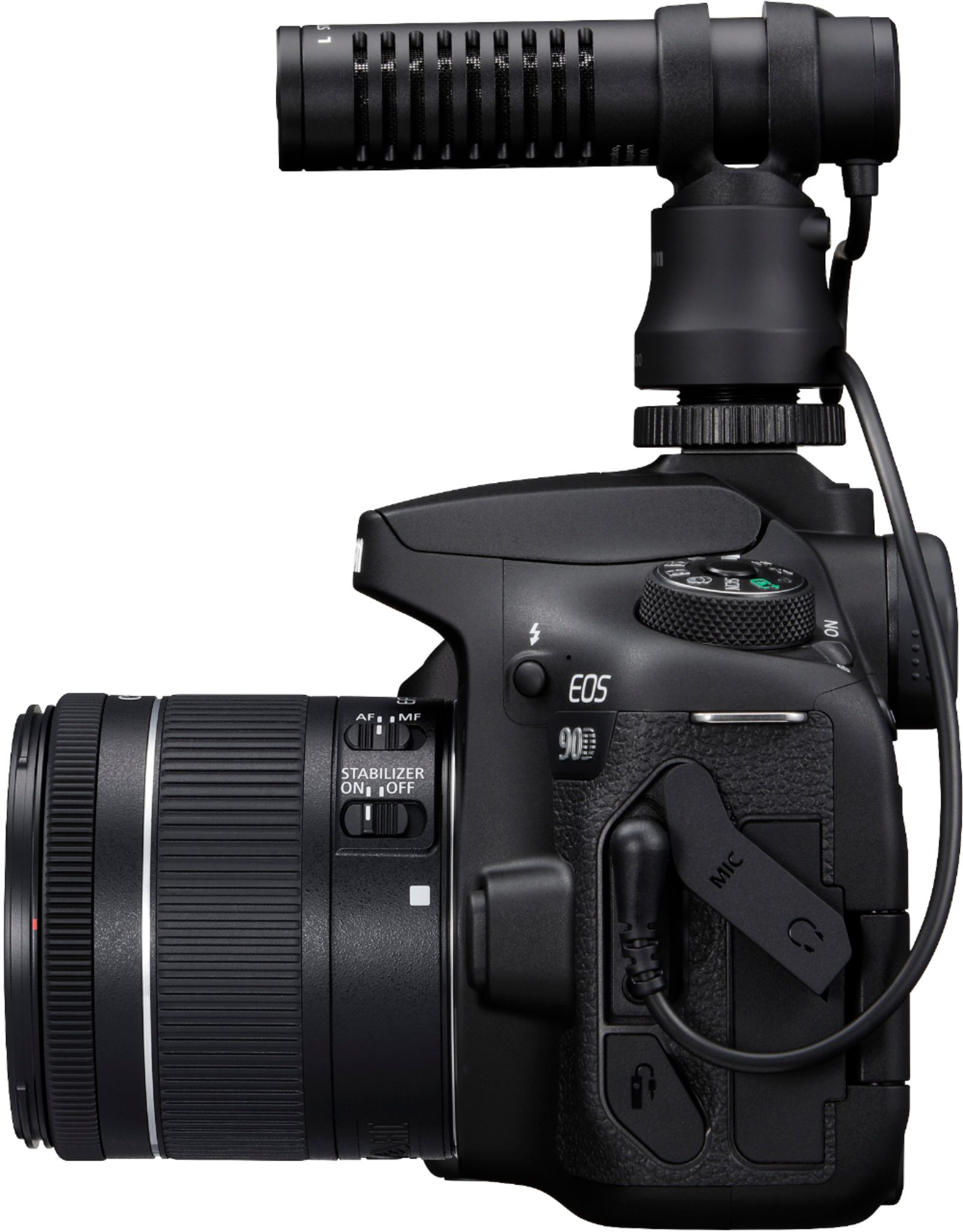 Canon EOS 90D DSLR Camera Body + 3 Lens Kit 18-55mm IS STM + 16GB + Flash &  More 608410042339