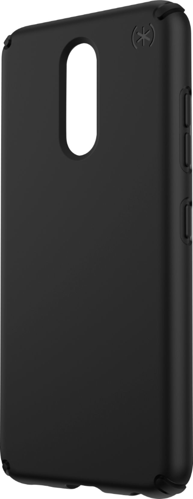 Left View: Verizon Prepaid - Samsung Galaxy A02 with 32GB Memory Prepaid Cell Phone - Black
