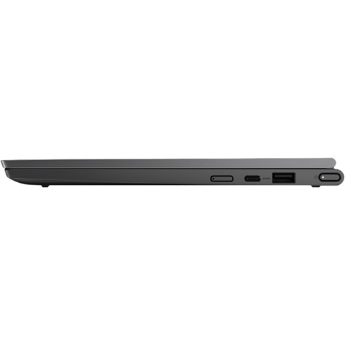 Angle View: Lenovo - Yoga C640 13 2-in-1 13.3" Touch-Screen Laptop - Intel Core i3 - 8GB Memory - 128GB SSD - Iron Gray