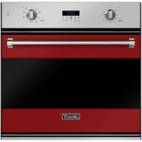 Viking - 3 Series 30" Built-In Single Electric Convection Oven - Reduction Red - Front_Zoom