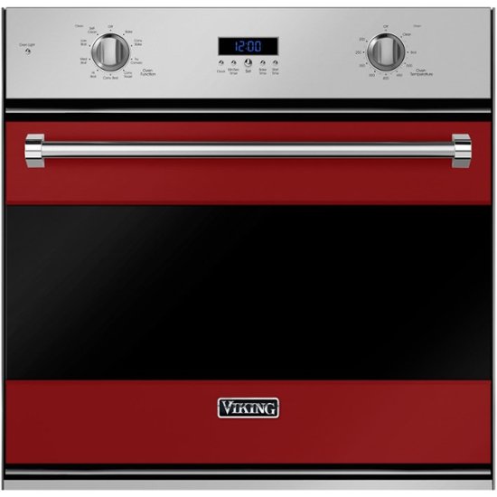 Viking – 3 Series 30″ Built-In Single Electric Convection Oven – Reduction Red