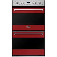 Viking - 3 Series 30" Built-In Double Electric Convection Wall Oven - San Marzano Red - Front_Zoom