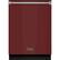Front. Viking - Professional Dishwasher Door Panel Kit for Viking FDWU524 Dishwasher - Reduction Red.