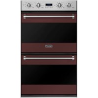 Viking - 3 Series 30" Built-In Double Electric Convection Wall Oven - Kalamata red - Front_Zoom