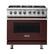 Front. Viking - VGR Freestanding 7-Series Gas 36"W Range - Kalamata Red.
