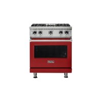 Viking - Professional 5 Series 4.0 Cu. Ft. Freestanding LP Gas Convection Range - Reduction Red - Front_Zoom