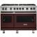 Front. Viking - Professional 5 Series 6.1 Cu. Ft. Freestanding Double Oven LP Gas Convection Range - Kalamata Red.