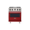 Viking - Professional 5 Series 4.0 Cu. Ft. Freestanding Gas Convection Range - Reduction Red
