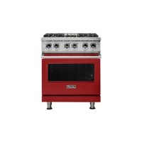 Viking - Professional 5 Series 4.7 Cu. Ft. Freestanding Dual Fuel LP Gas True Convection Range with Self-Cleaning - Reduction Red - Front_Zoom