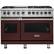 Front. Viking - VGR Freestanding 7-Series Gas 48"W Range - Kalamata Red.