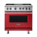 Viking - VGR Freestanding 7-Series Gas 36"W Range - San Marzano Red