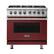 Front. Viking - VGR Freestanding 7-Series Gas 36"W Range - Reduction Red.