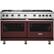 Front. Viking - Professional 5 Series Freestanding Double Oven Gas Convection Range - Kalamata Red.