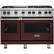 Front. Viking - Professional 5 Series Freestanding Double Oven Gas Convection Range - Kalamata Red.