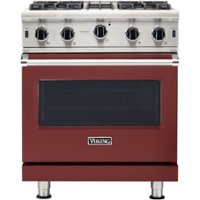 Viking - Professional 5 Series 4.0 Cu. Ft. Freestanding LP Gas Convection Range - Reduction Red - Front_Zoom