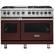Front. Viking - VGR Freestanding 7-Series Gas 48"W Range - Kalamata Red.